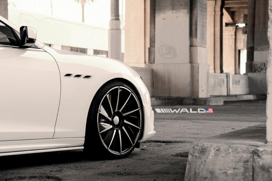 Детали экстерьера Maserati Ghibli Black Bison by Wald 2018 года  (фото 11 из 24)